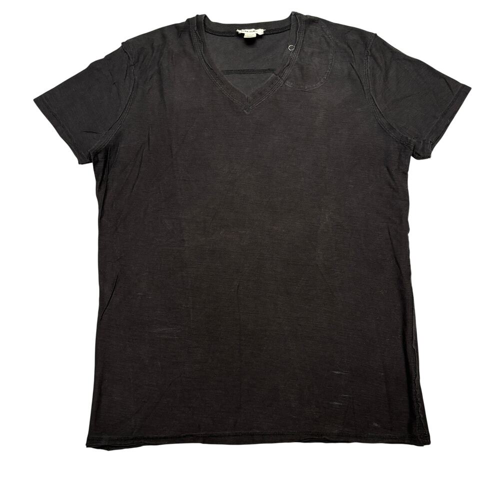 Diesel D Neck Faded Distressed T Shirt Men's XL Y2K Minimalist Grunge